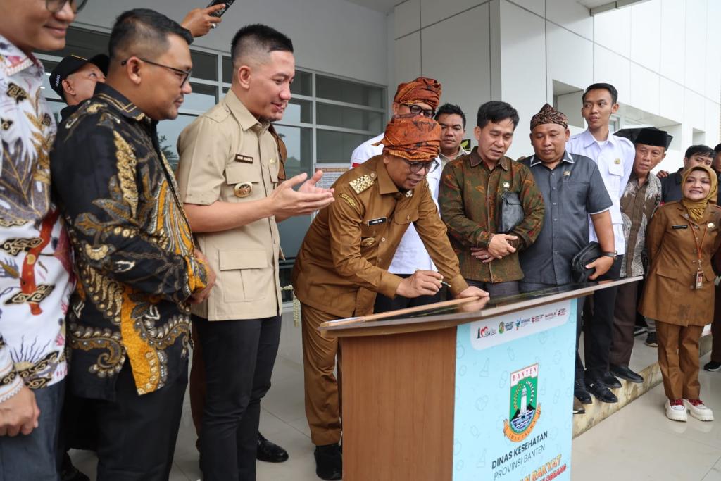 Gubernur Andra Soni Resmikan RSUD Uwes Qorny Cilograng, Dorong Layanan Kesehatan